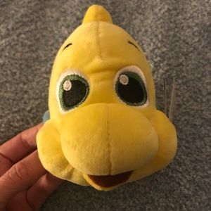 New Disney Princess Animator’s Collection Little Mermaid Flounder plush NWT